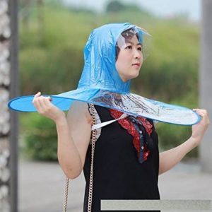 Raincoat Umbrella Cap