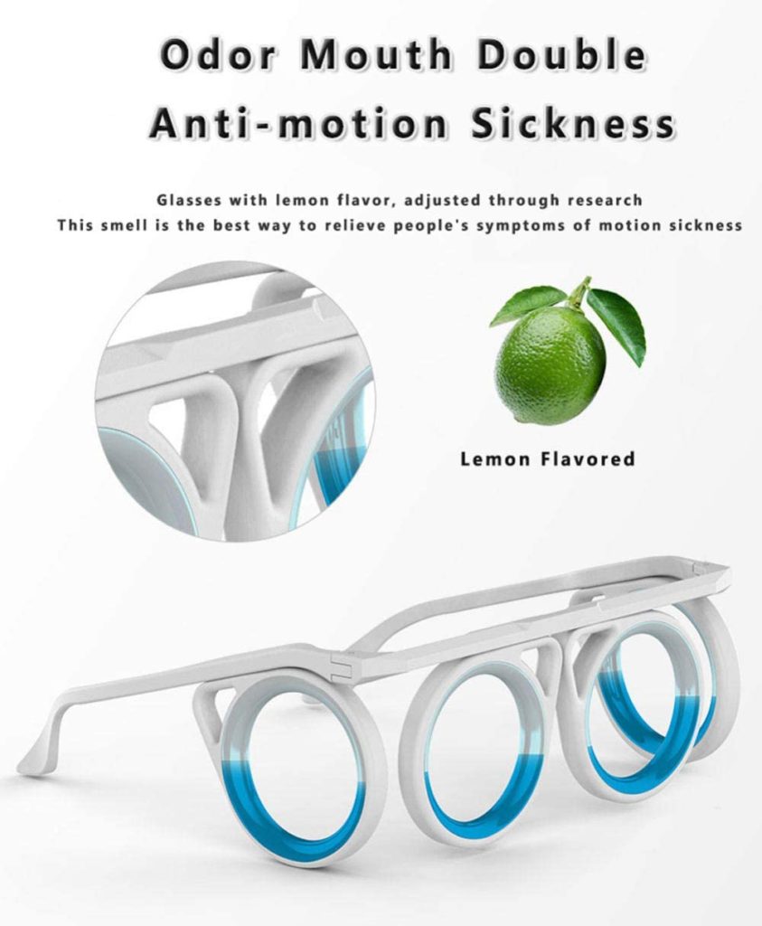 Anti-Motion Sickness Glasses